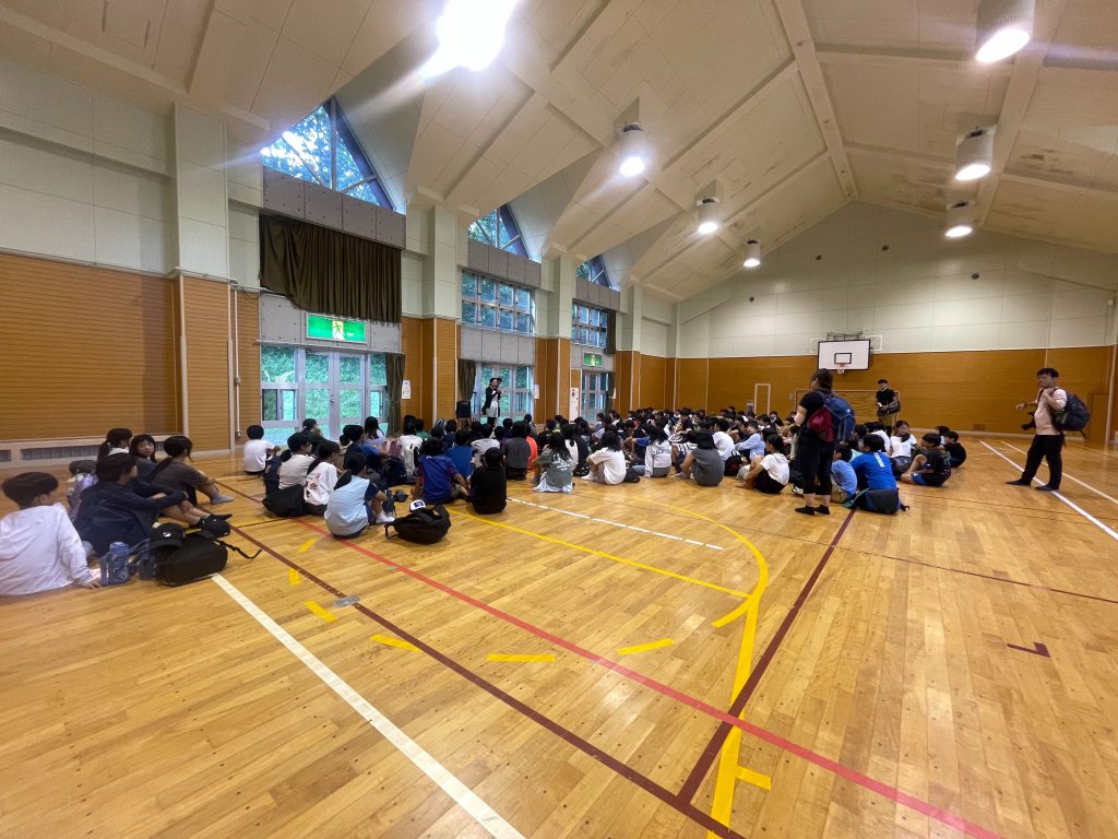 【６年林間学校】１日目　開校式